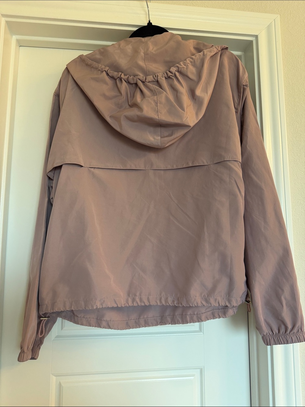 Thread & Supply Dusty Mauve Hooded Pullover Anorak - Picture 2 of 3